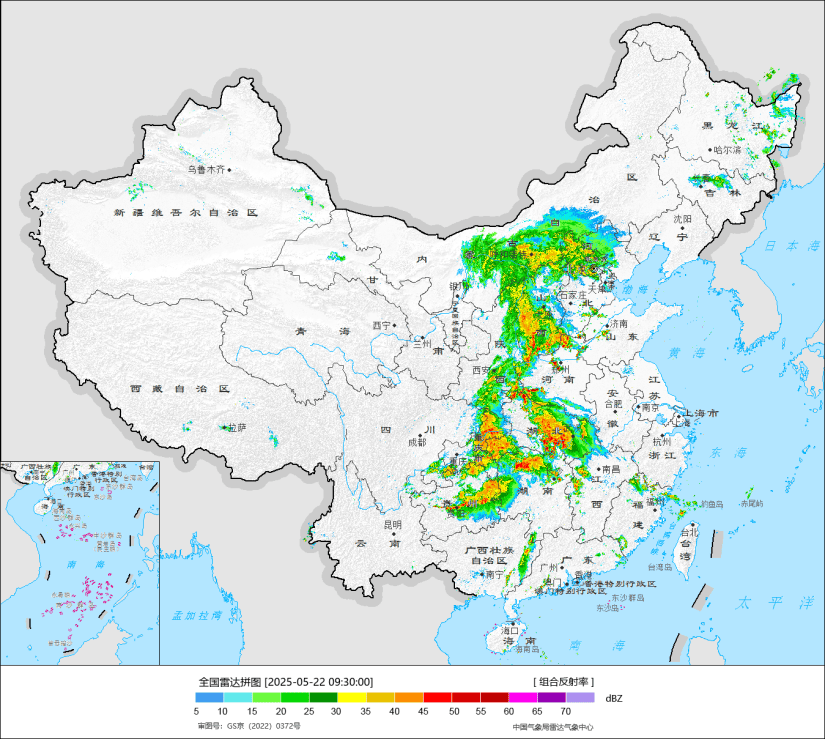 暴雨黄色预警！今日江汉江南华南进入此轮降水最强时段