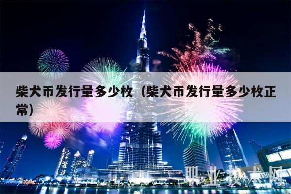 狗狗币的发行量是多少(狗狗币的发行总量是多少)